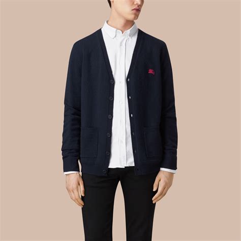 burberry men cardigan